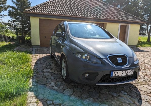 Seat Altea XL cena 26200 przebieg: 233000, rok produkcji 2012 z Tczew małe 277